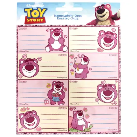 Disney Játékháború Lotso füzetcímke 16 db-os termékfotó
