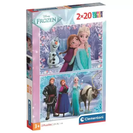 Disney Jégvarázs 2 puzzle 2x20db-os termékfotó