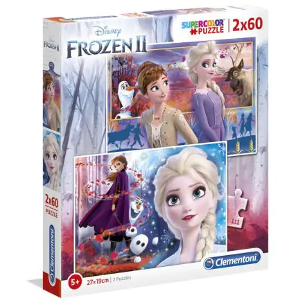 Disney Jégvarázs 2 puzzle 2x60db-os termékfotója