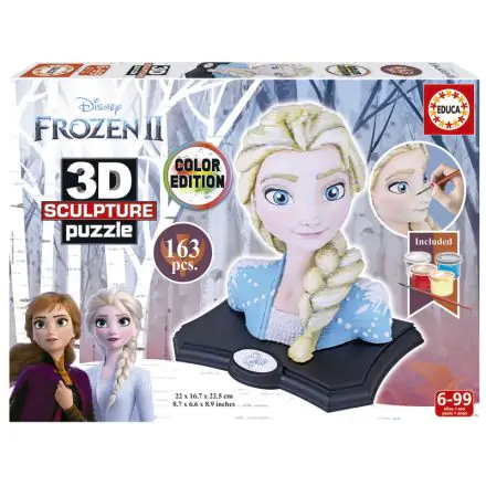 Disney Jégvarázs Elsa Color Edition 3D puzzle termékfotó