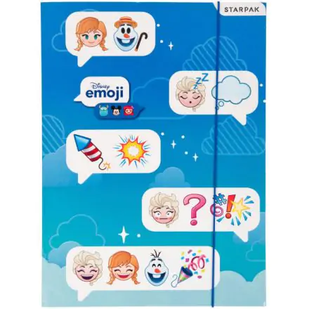 Disney Jégvarázs Emoji A/4 gumis mappa termékfotó