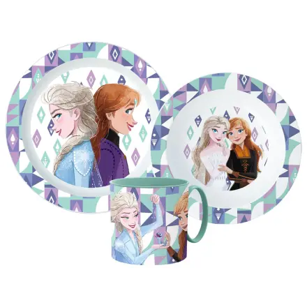 Disney Jégvarázs Ice Magic étkészlet, micro műanyag szett bögrével termékfotó