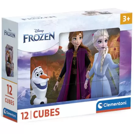 Disney Jégvarázs kocka puzzle 12db-os termékfotója