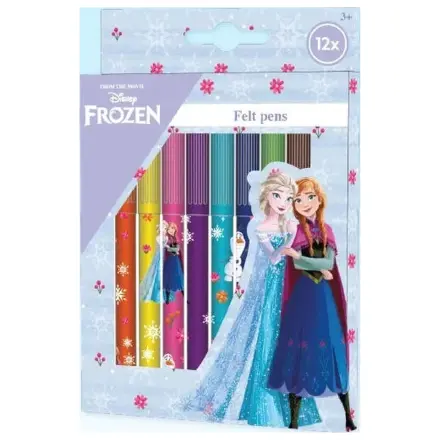 Disney Jégvarázs Sisters filctoll szett 12 db-os termékfotó