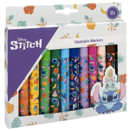 Disney Jégvarázs Snowflakes kimosható textil filctoll 12 db-os termékfotó