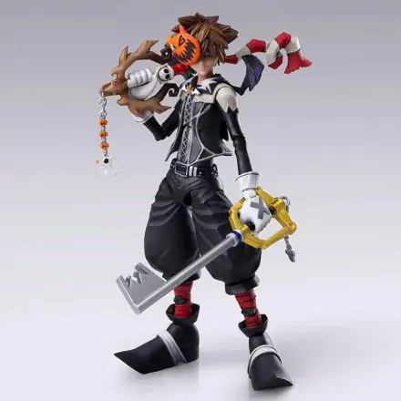 Disney Kingdom Hearts II Bring Arts Sora Halloween Town Ver. figura 15cm termékfotó