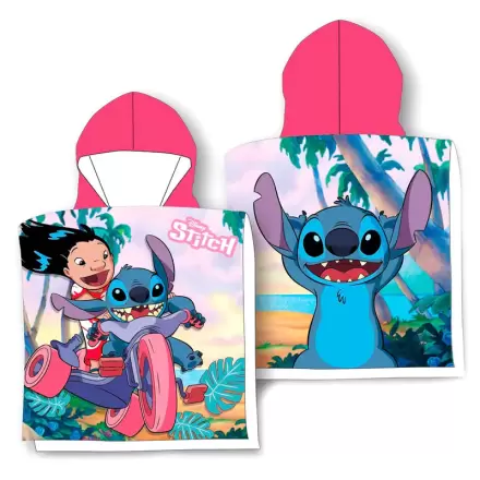 Disney Lilo & Stitch mikroszálas poncsó törölköző termékfotója