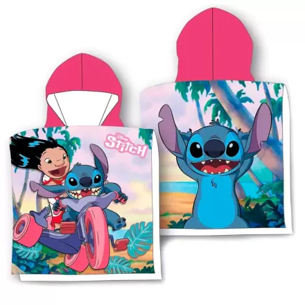 Disney Lilo & Stitch pamut poncsó törölköző termékfotója