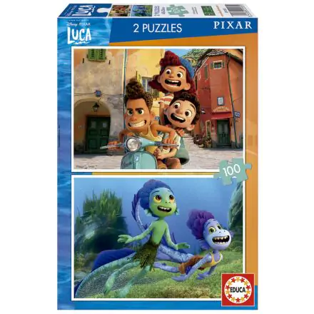 Disney Luca puzzle 2x100db-os termékfotó