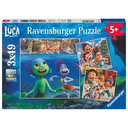 Disney Luca puzzle 3x49 db-os termékfotó