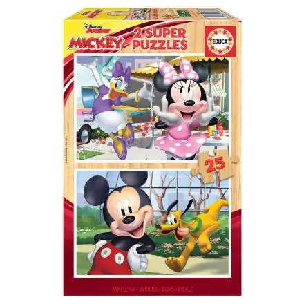 Disney Mickey and Friends fa puzzle 2x25db-os termékfotó