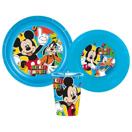 Disney Mickey Cool Summer étkészlet, műanyag szett termékfotó