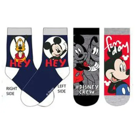 Disney Mickey Crew gyerek zokni 31/34 termékfotó