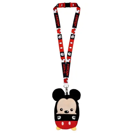 Disney Mickey egér nyakbaakasztó kiegészítő irattartóval termékfotó