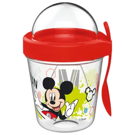 Disney Mickey Fun pohár snack tartó fedéllel és kanállal 350 ml termékfotó