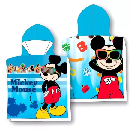 Disney Mickey mikroszálas poncsó törölköző termékfotó