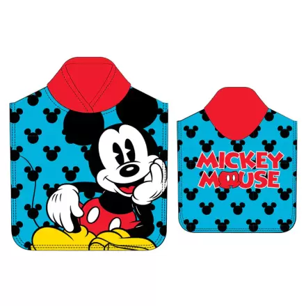 Disney Mickey mikroszálas poncsó törölköző termékfotója