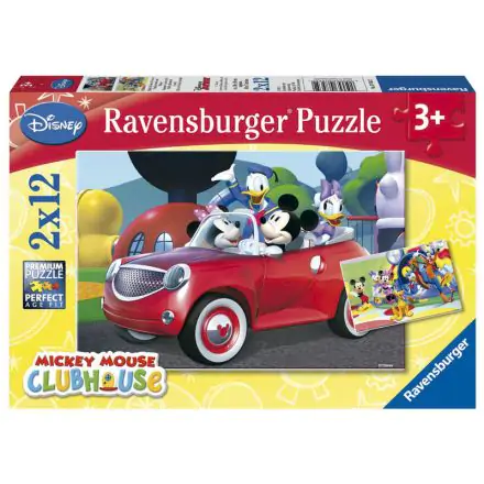 Disney Mickey Minnie and Co. puzzle 2x12pcs termékfotó