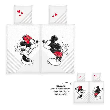 Disney Mickey & Minnie egér 2 db-os ágyneműhuzat csomag 135 x 200 cm  termékfotó