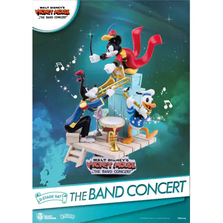 Disney Mickey Mouse D-Stage The Band Concert PVC Dioráma szobor 15 cm termékfotó