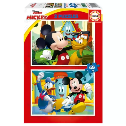 Disney Mickey Mouse Fun House puzzle 2x48db-os termékfotó