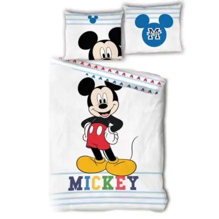 Disney Mickey pamut ágyneműhuzat egyszemélyes ágyra 90 cm termékfotó
