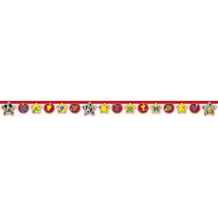 Disney Mickey Playful, Happy Birthday felirat 200 cm termékfotó