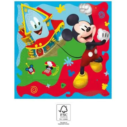 Disney Mickey Rock the House szalvéta 20 db-os 33x33 cm FSC termékfotó