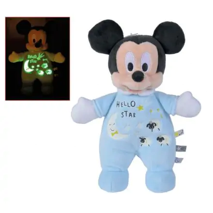 Disney Mickey sötétben világító plüss 25cm termékfotója