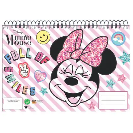Disney Minnie A/4 spirál vázlatfüzet 30 lapos termékfotó