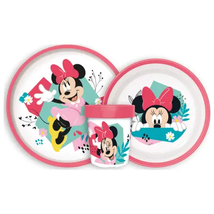 Disney Minnie Being More csúszásmentes étkészlet, micro műanyag szett termékfotó