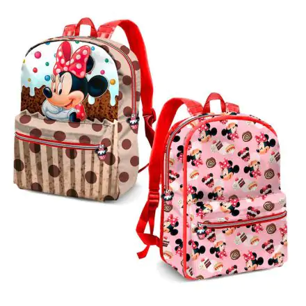 Disney Minnie egér Muffin mintás hátizsák 31cm termékfotó