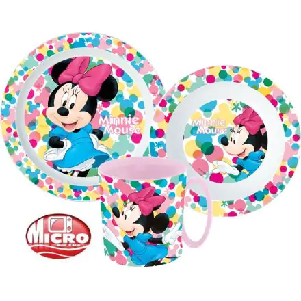 Disney Minnie étkészlet, micro műanyag szett termékfotó