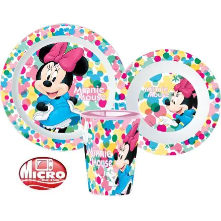Disney Minnie étkészlet, micro műanyag szett termékfotó