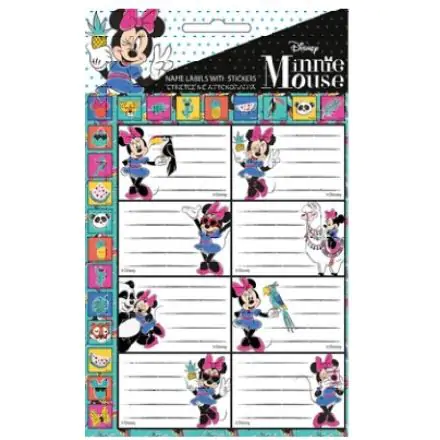 Disney Minnie füzetcímke matricával 16 db-os termékfotó