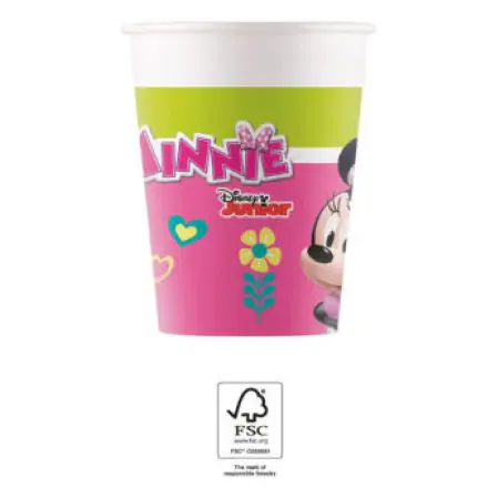 Disney Minnie Happy Helpers papír pohár 8 db-os 200 ml FSC termékfotó
