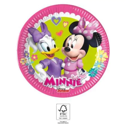Disney Minnie Happy Helpers papírtányér 8 db-os 19,5 cm FSC termékfotó