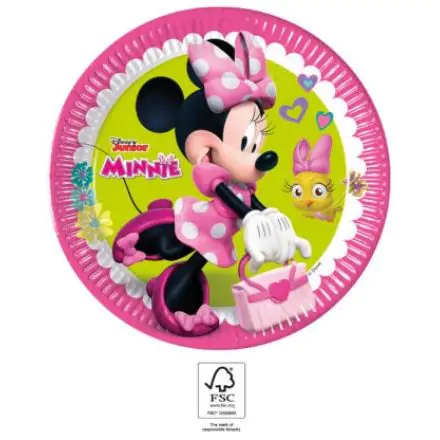 Disney Minnie Happy Helpers papírtányér 8 db-os 23 cm FSC termékfotó