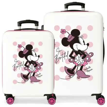Disney Minnie Have A Good Time ABS 2 db-os táska bőrönd csomag 55 és 65cm termékfotó