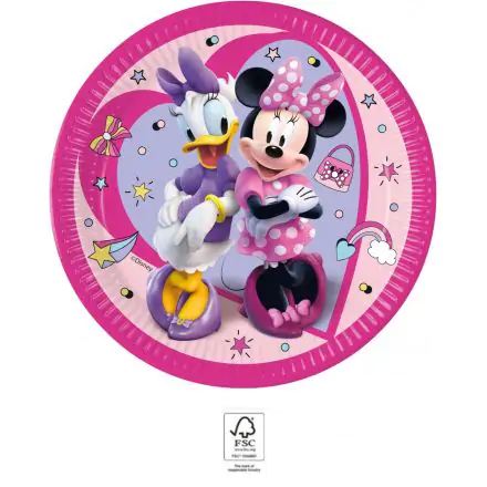 Disney Minnie Junior papírtányér 8 db-os 23 cm FSC termékfotó