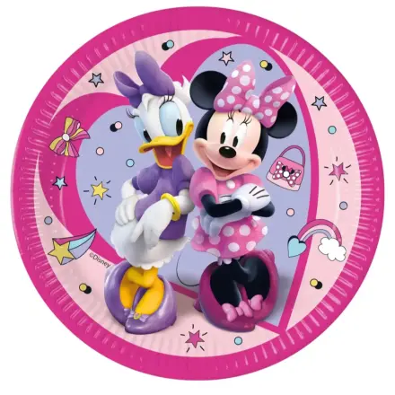 Disney Minnie Junior papírtányér 8 db-os 23 cm FSC termékfotó