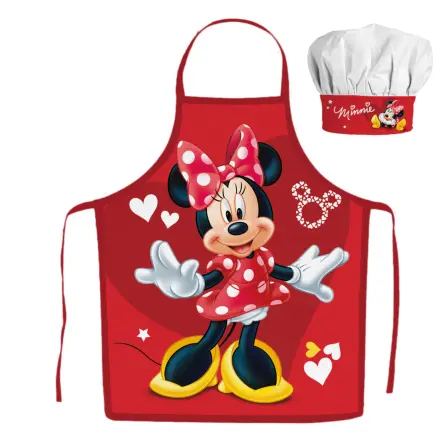 Disney Minnie Red Hearts gyerek kötény 2 darabos szett termékfotó