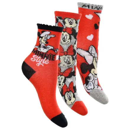 Disney Minnie Red Style gyerek zokni 27/30 termékfotó