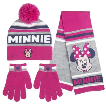 Disney Minnie téli csomag sál sapka kesztyű termékfotó