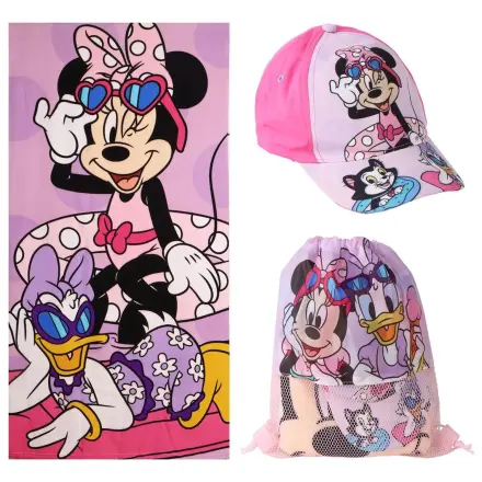 Disney Minnie törölköző + táska + sapka csomag termékfotó
