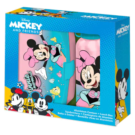 Disney Minnie uzsonna doboz és alumínium kulacs szett 500ml termékfotója