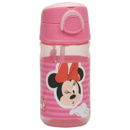Disney Minnie Wink műanyag szívószálas kulacs akasztóval 350 ml termékfotó