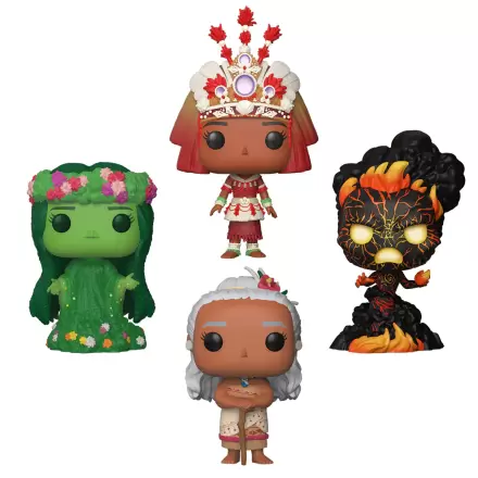 Disney Moana (GW) Funko POP! Movies Vinyl figura 4 db-os csomag 9 cm termékfotó