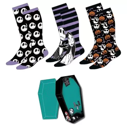 Disney Nightmare Before Christmas Pack of 3 adult socks termékfotója