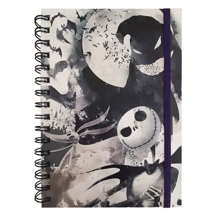 Disney Nightmare Before Christmas Jack & Sally A5 jegyzetfüzet termékfotó